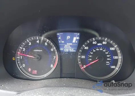 2014 Hyundai Accent Gls из США, поврежденный, VIN KMHCU4AE6EU615621